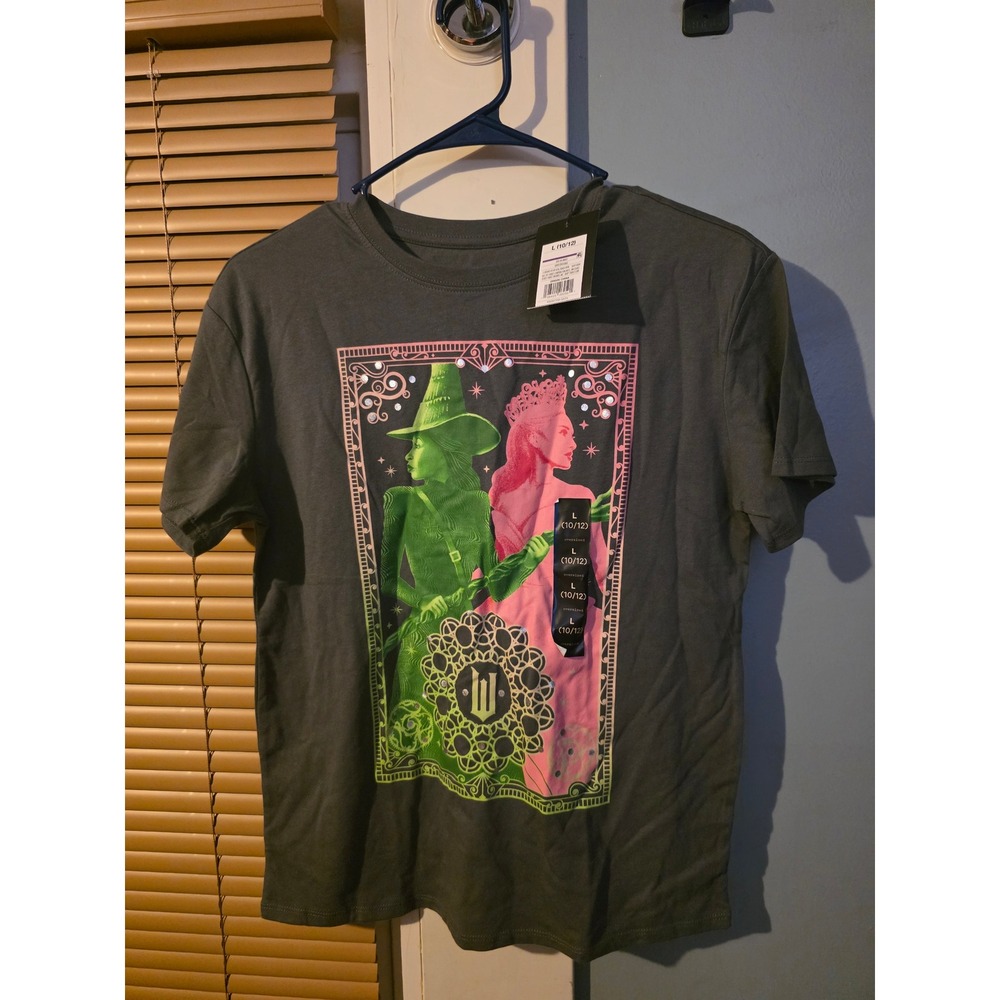 Kids Wicked Witch and Glinda The Musical Graphic T Shirt